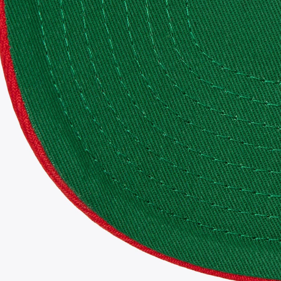 Бейсболка Mitchell & Ness Black Cincinnati Reds All In 2.0 Pro Crown Snapback Hat