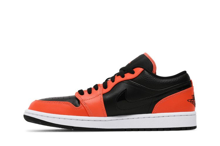 Кроссовки Air Jordan 1 Low SE 'Black Turf Orange'