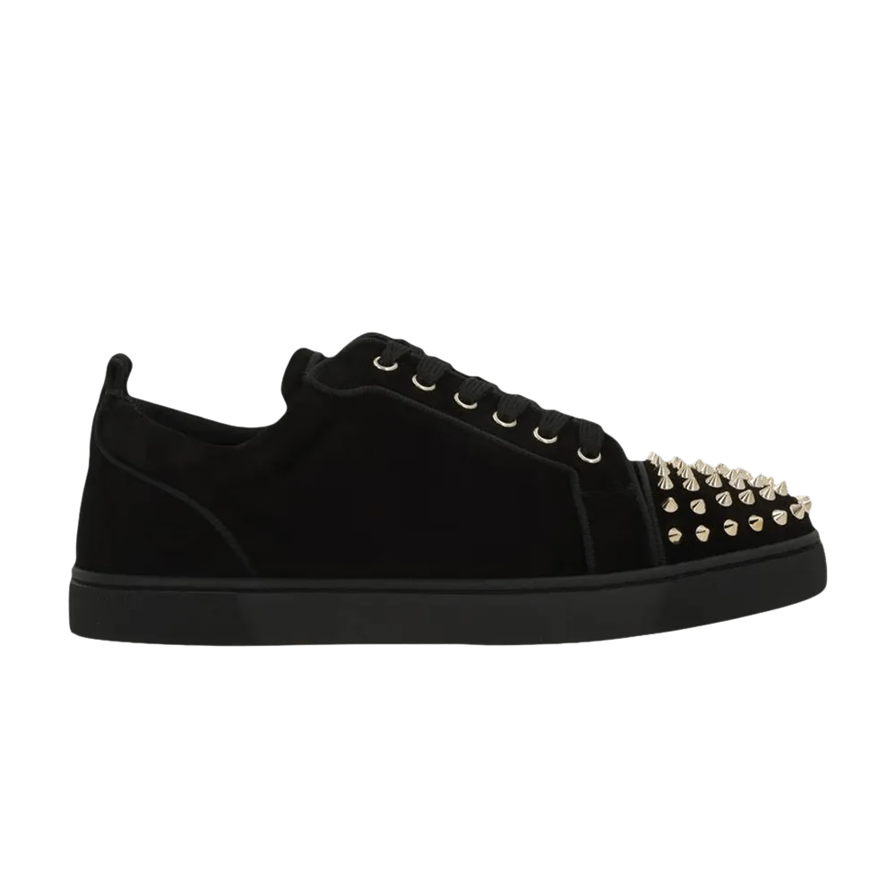 Krossovki-Christian-Louboutin-Louis-Junior-Spikes-Black
