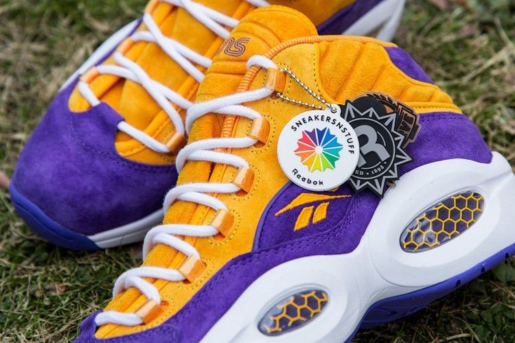 Кроссовки Reebok Question Mid 'Crocus'