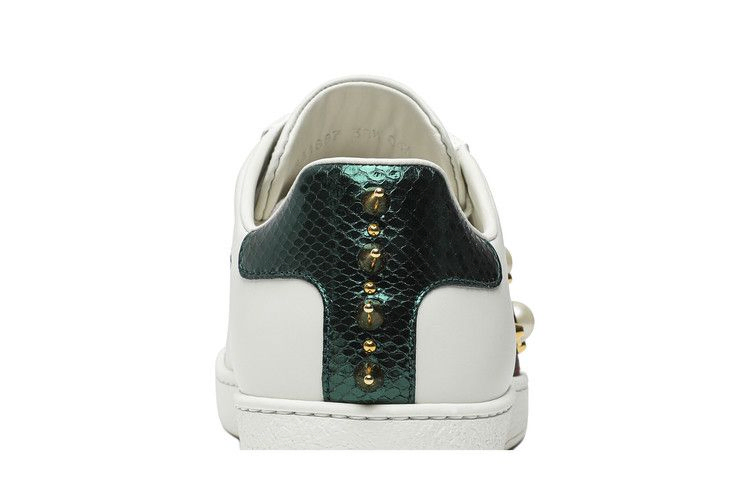 Кроссовки Gucci Wmns Ace Studded 'White'