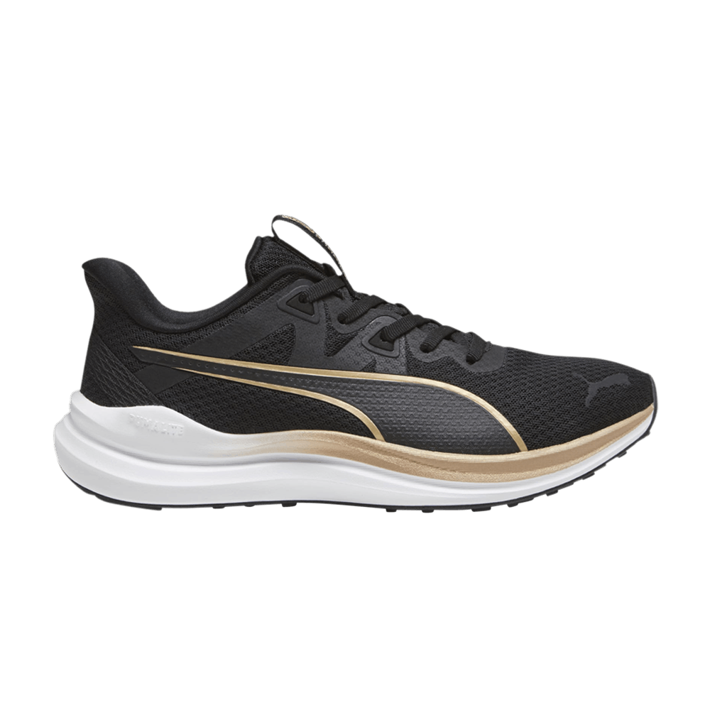 Кроссовки Puma Reflect Lite 'Molten Metal - Black Team Gold'