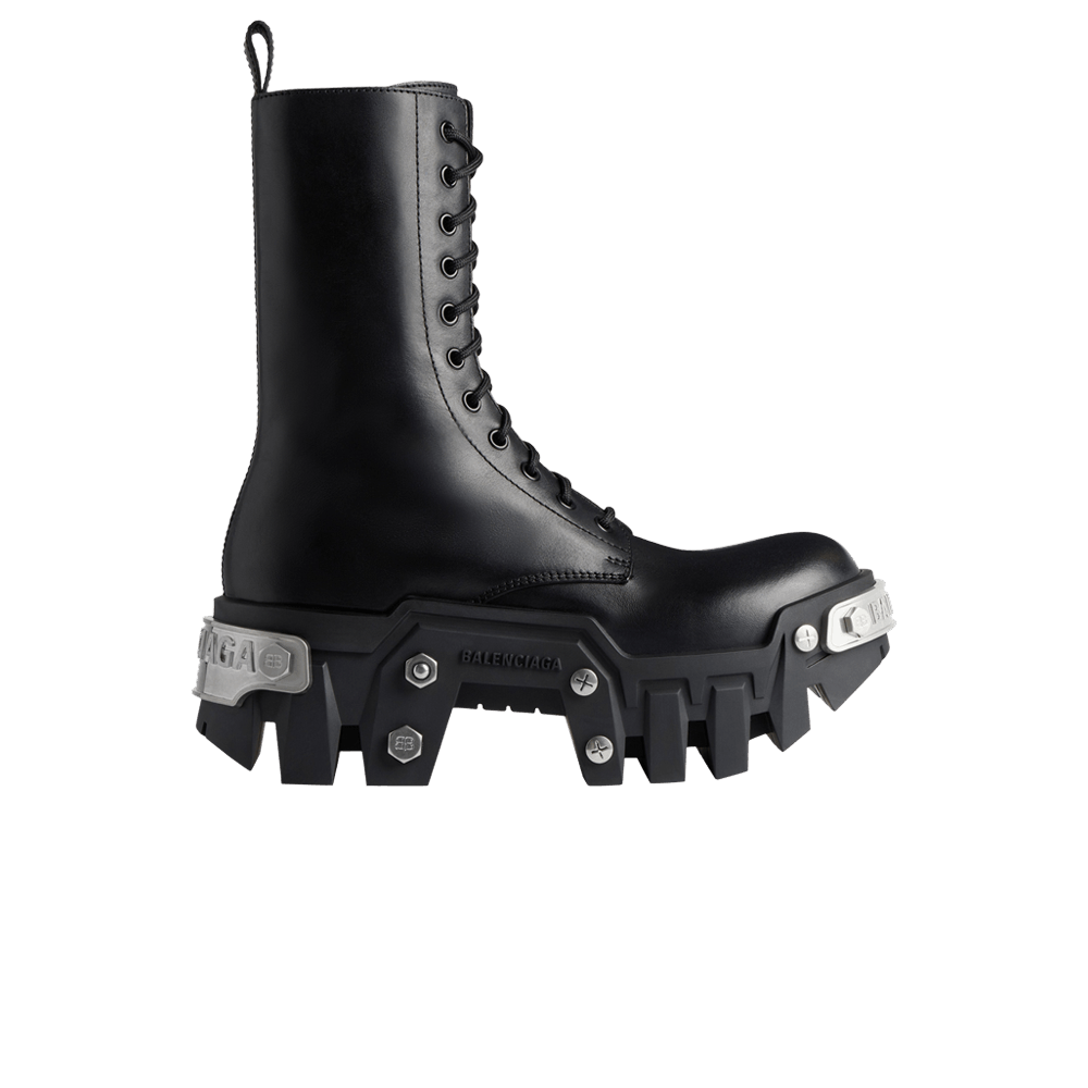 Кроссовки Balenciaga Bulldozer Lace-up Boot 'Black'