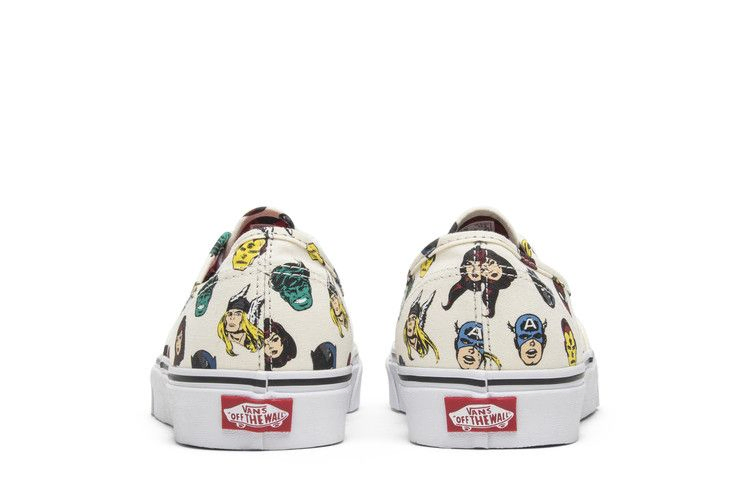 Кроссовки Vans Marvel x Authentic 'Marvel Heads'