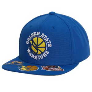 Mitchell-Ness-Front-Face-Snapback-HWC-Golden-State-Warriors-Hat-300x300