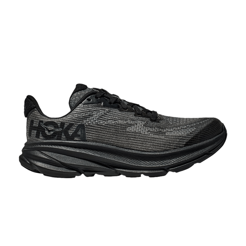 Кроссовки HOKA Clifton 9 Kids 'Carbon Black'