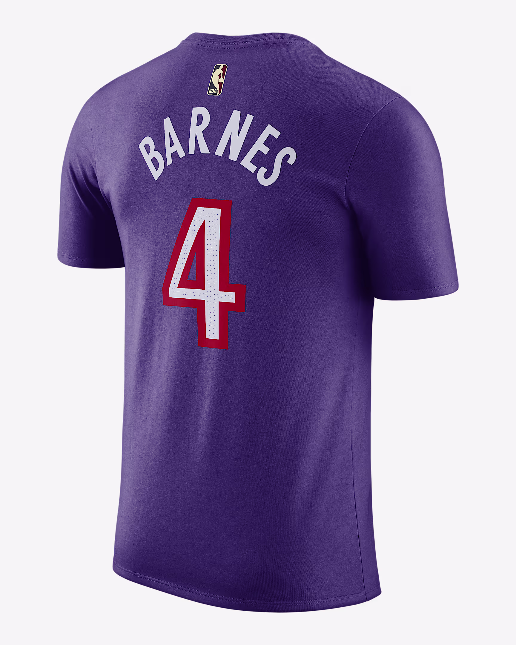 Мужская футболка Nike NBA Scottie Barnes Toronto Raptors Essential Hardwood Classics Field Purple