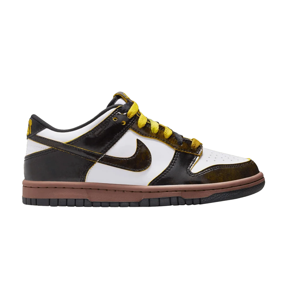 Krossovki-Nike-Dunk-Low-SE-GS-Panda-Monium-Pack-Fauna-Brown
