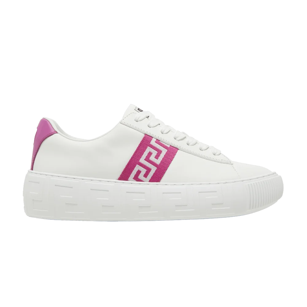 Кроссовки Versace Wmns Greca 'White Pink'