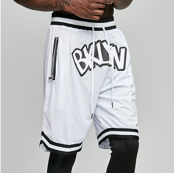 Баскетбольные шорты Ehot Nets Patch White Shorts
