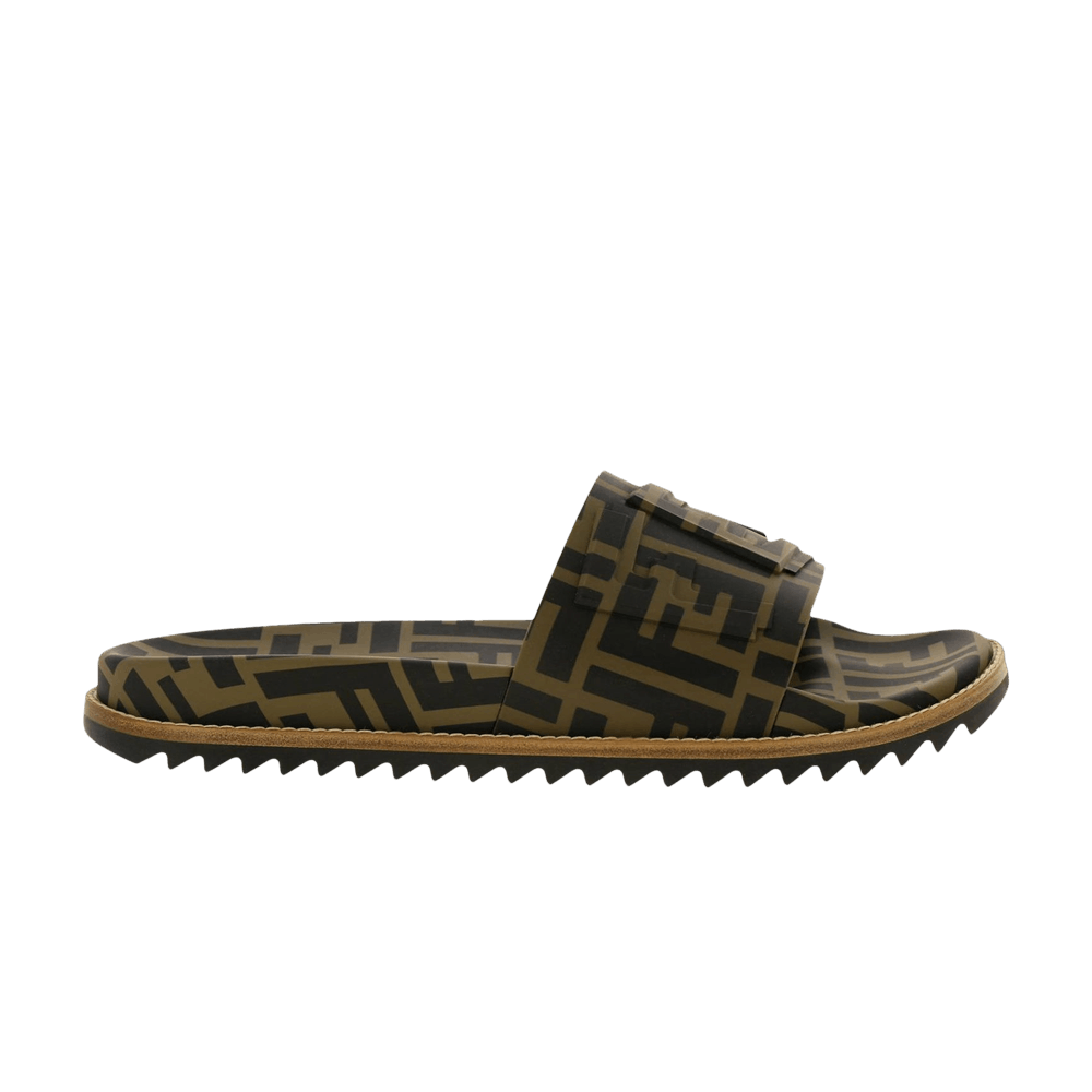Кроссовки Fendi TPU FF Motif Slides 'Maya Nero'
