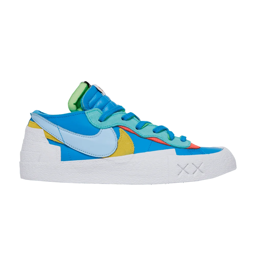 Кроссовки KAWS x sacai x Nike Blazer Low 'Neptune Blue'