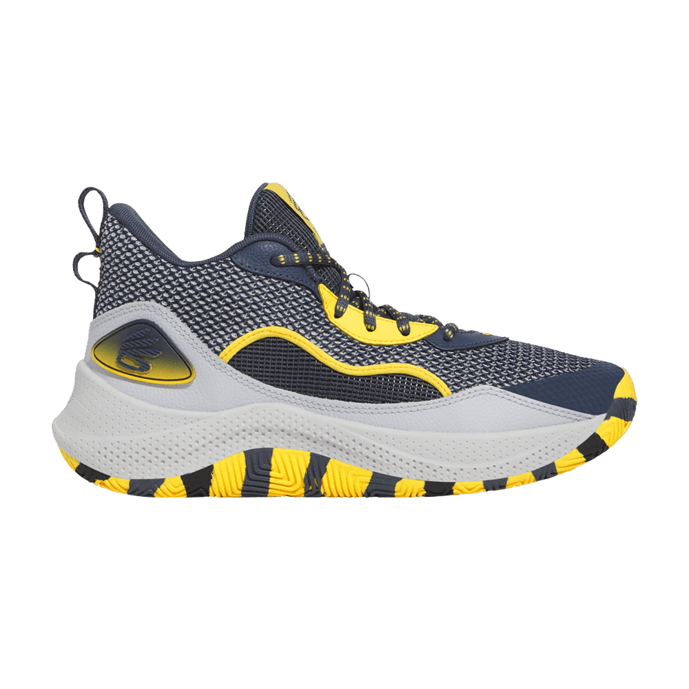 Кроссовки Under Armour Curry 3Zer0 24 'Navy Downpour Grey'