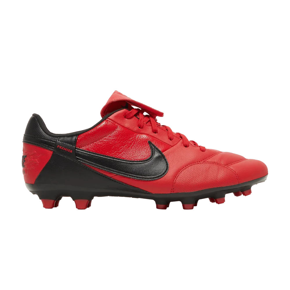 Krossovki-Nike-Premier-3-FG-University-Red-Black