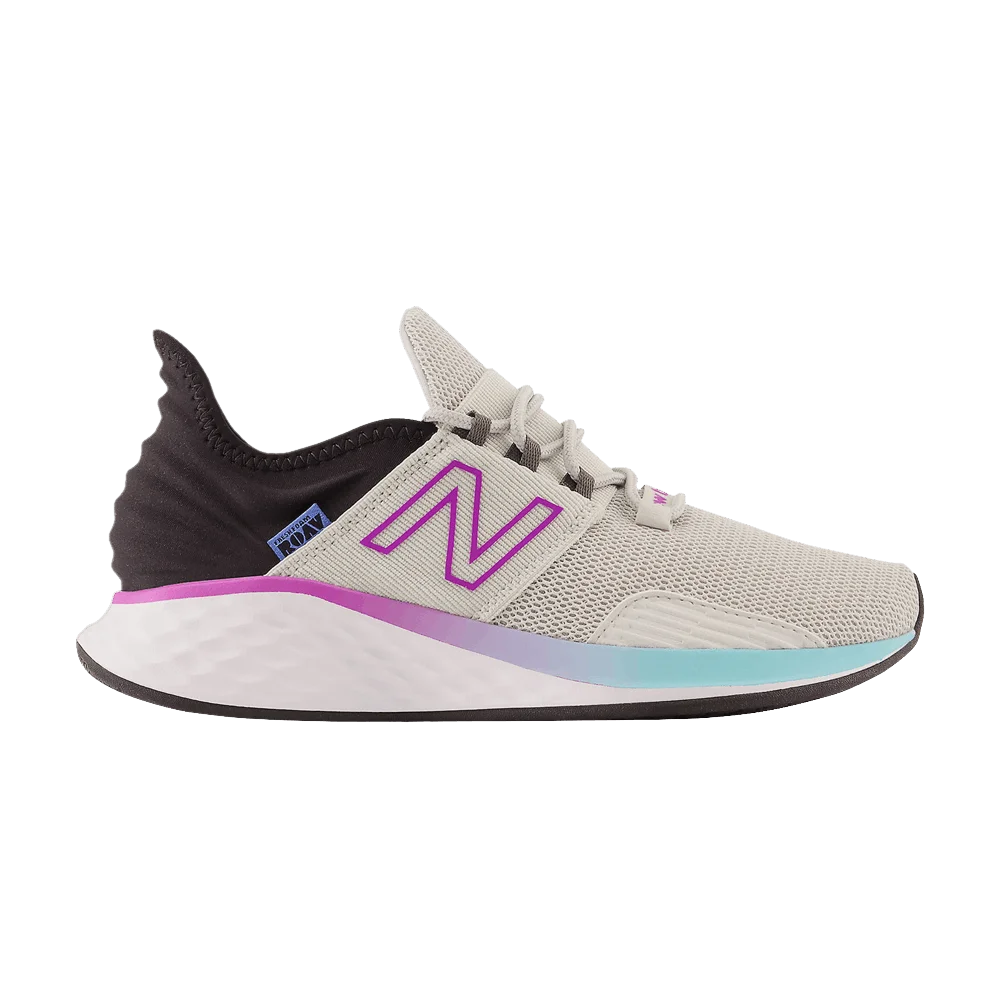Кроссовки New Balance Wmns Fresh Foam Roav Wide 'Grey Matter Cosmic Rose'