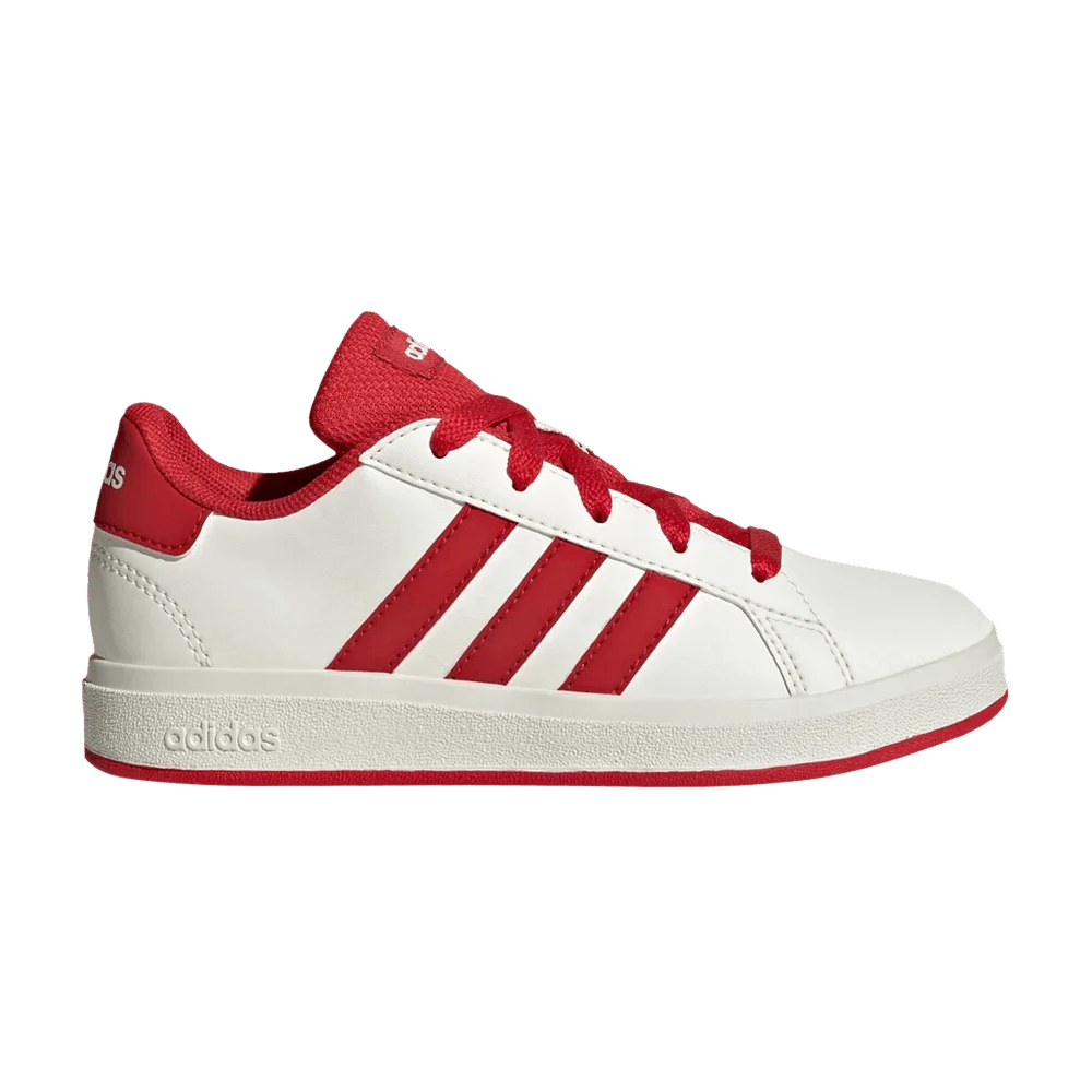 Krossovki-adidas-Grand-Court-Lace-Up-K-Off-White-Collegiate-Red