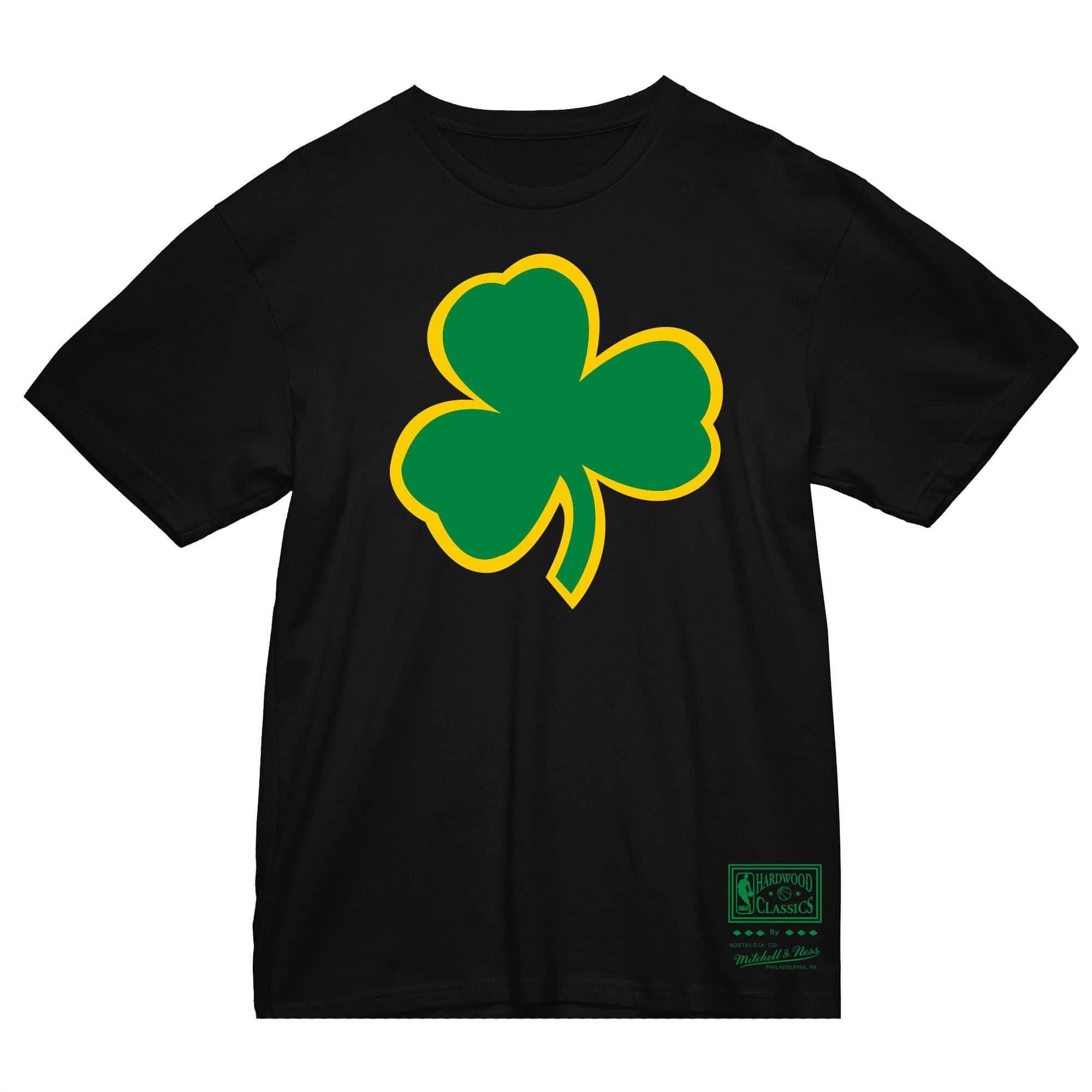 Футболка Mitchell & Ness Basic Logo 4 Boston Celtics Black T-Shirt