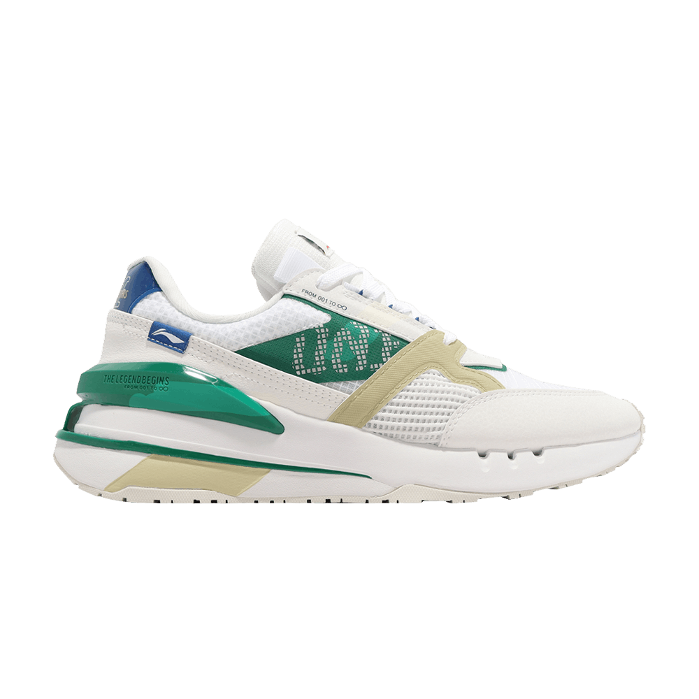 Кроссовки Li-Ning 001 Newborn 'White Cream Yellow'