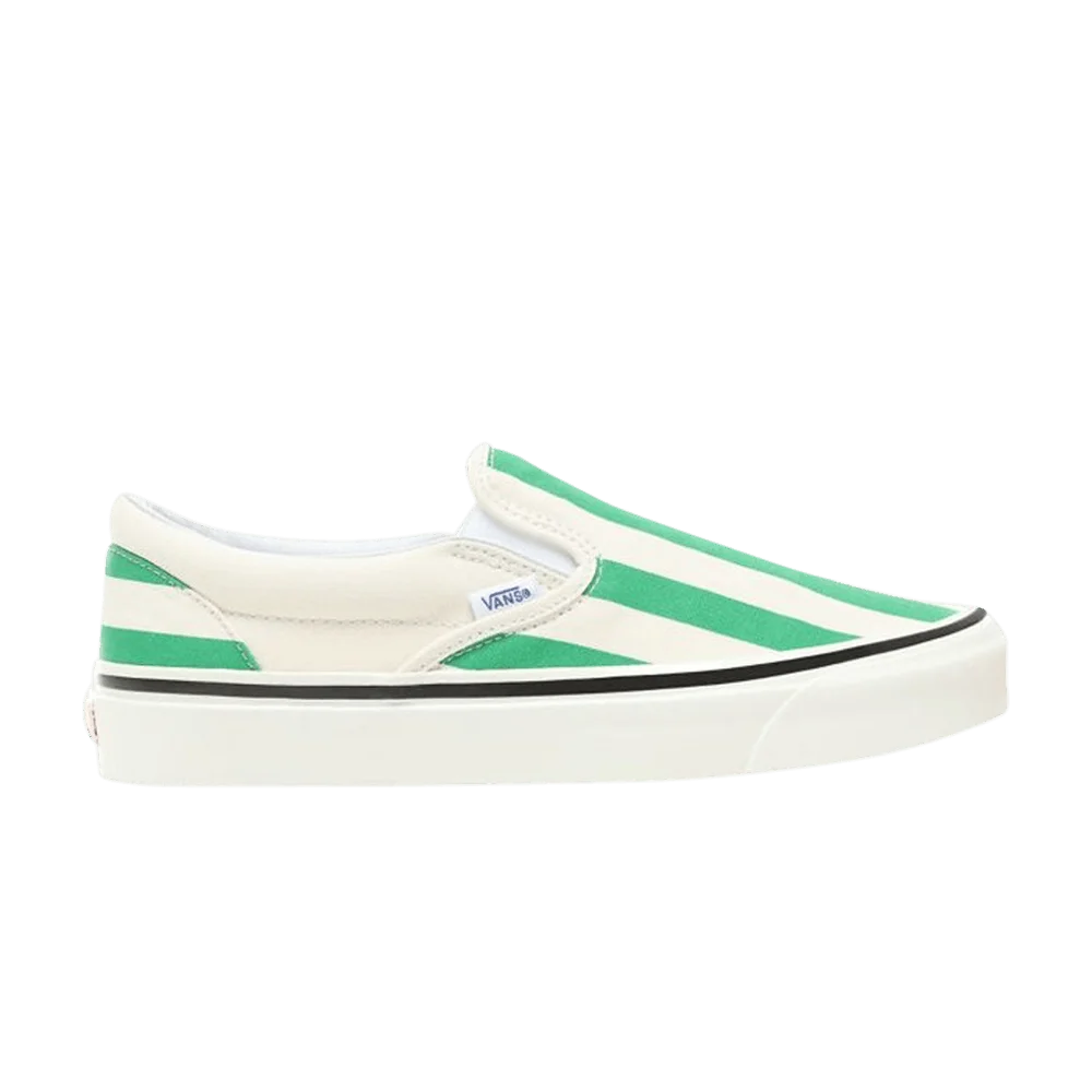 Krossovki-Vans-Slip-On-98-DX-Big-Stripe-White-Green