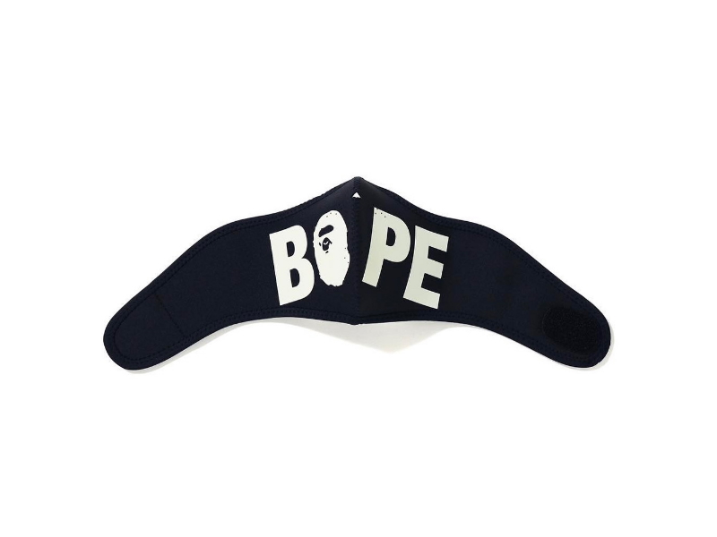 Маска BAPE Glow In The Dark Mask Black