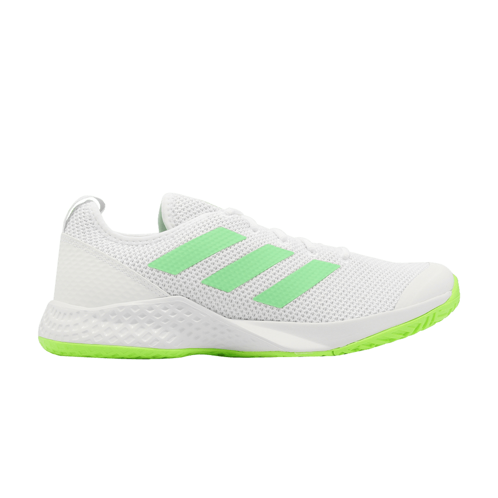Кроссовки Adidas CourtFlash 'White Beam Green'