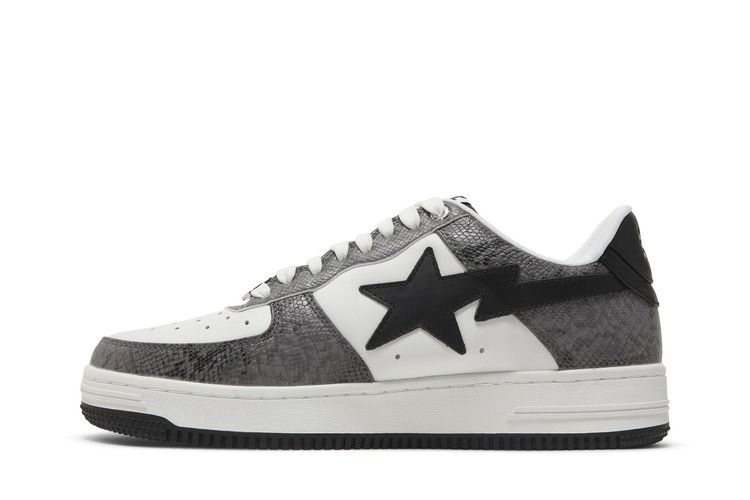 Кроссовки Bapesta 'Black Snakeskin'
