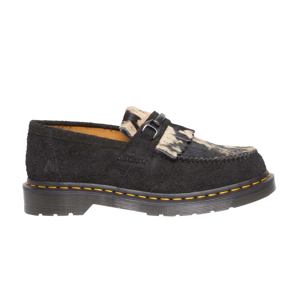 Krossovki-Dr.-Martens-Adrian-Snaffle-Hair-On-Loafer-Black-Beige
