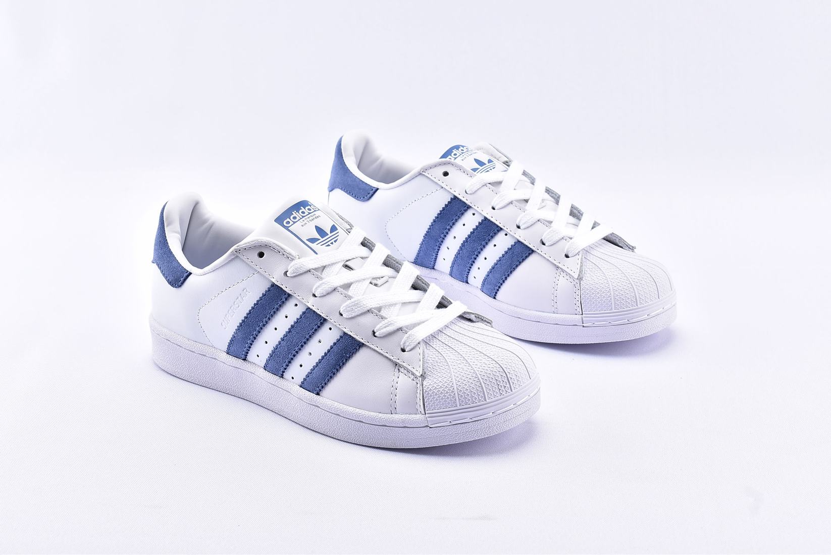 Кроссовки Adidas Superstar 'Glow Blue'