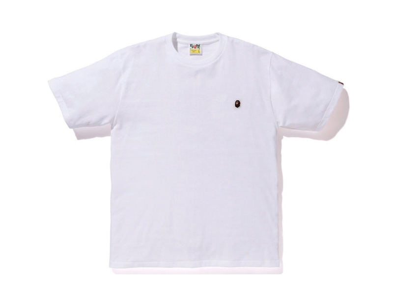 Футболка BAPE Ape Head One Point Tee White