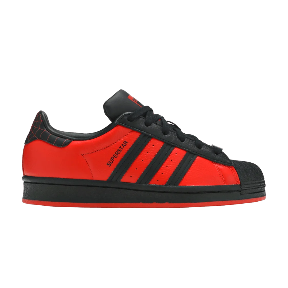 Кроссовки Marvel x Playstation x adidas Superstar J 'Spider-Man: Miles Morales'