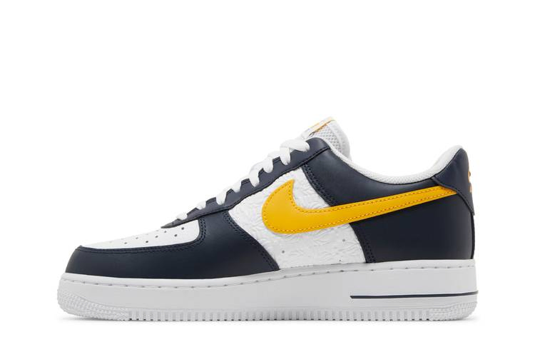 Кроссовки Nike Air Force 1 '07 'Embossed Hoops - Dark Obsidian'