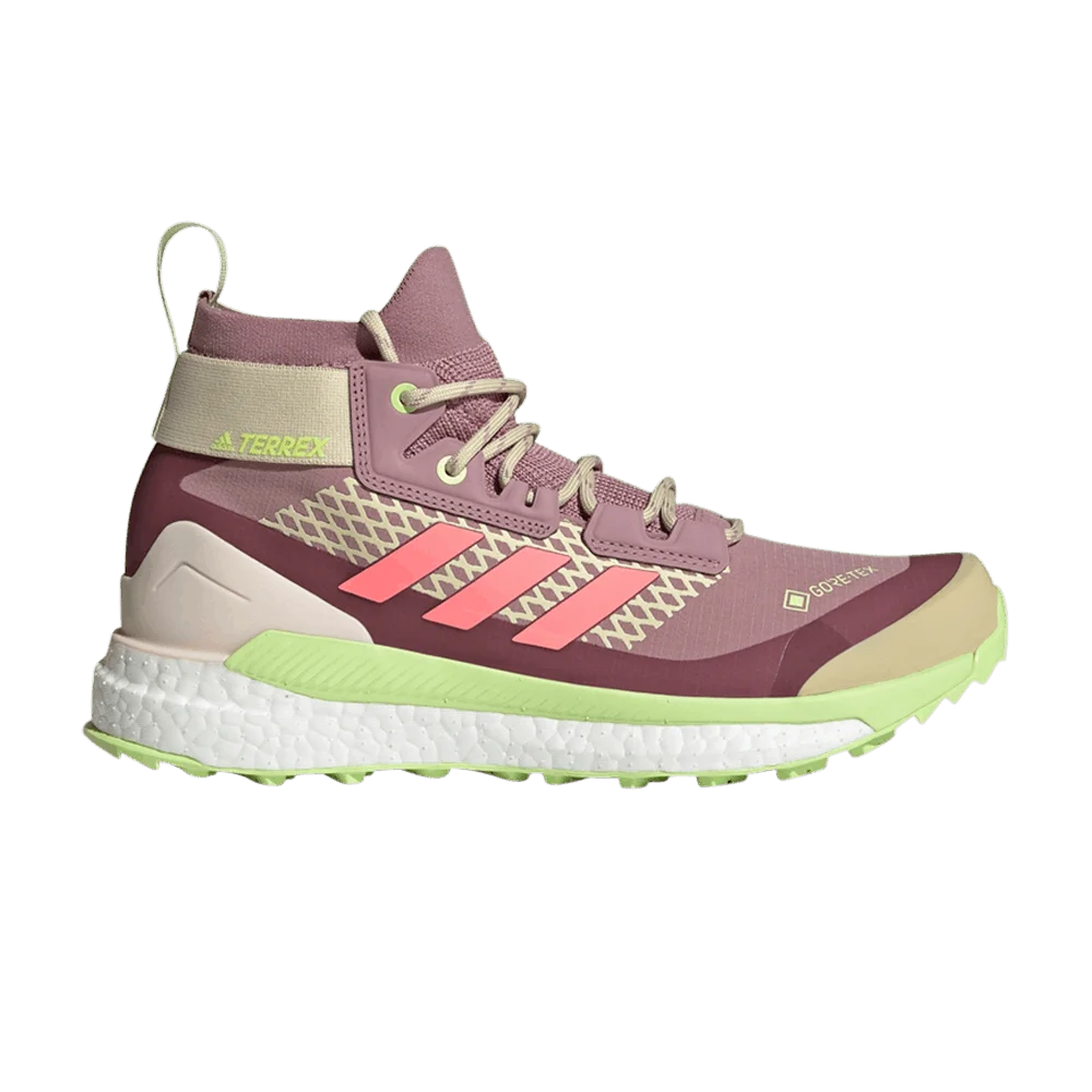 Adidas Wmns Terrex Free Hiker GORE-TEX 'Acid Red Pulse Lime'