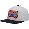 Mens-Mitchell-Ness-Heathered-GrayBlack-Philadelphia-76ers-Heathered-Underpop-Snapback-Hat-100x100