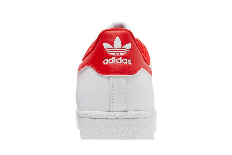 Кроссовки adidas Superstar 'White Vivid Red'