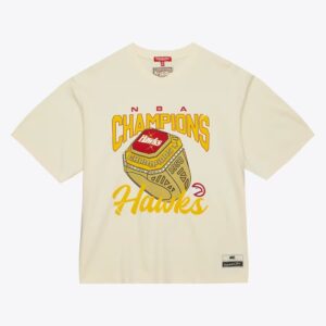 Mitchell-Ness-Cream-Atlanta-Hawks-MN-x-Melody-Ehsani-T-Shirt-300x300