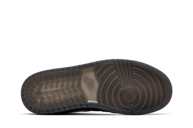 Кроссовки Air Jordan 1 Low 'Black White Dark Gum'