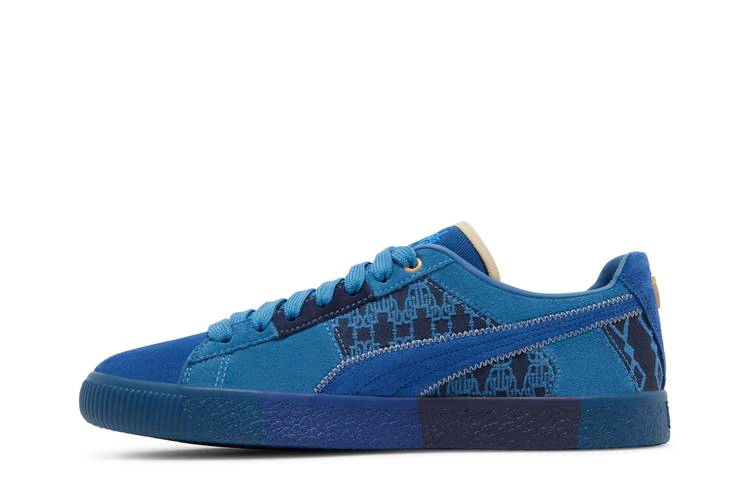 Кроссовки Dapper Dan x Puma Clyde Vintage 'Pre-Game Runway - Blue'