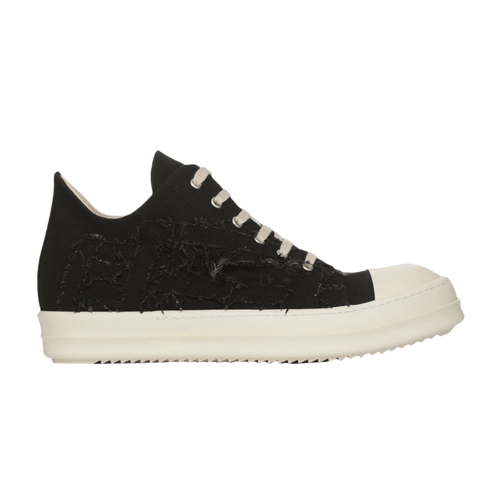 Кроссовки Rick Owens EDFU DRKSHDW Slashed Low 'Black Milk'