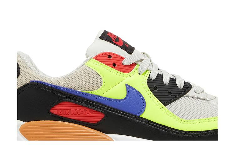 Кроссовки Nike Wmns Air Max 90 'Volt Light Bone Ultramarine'