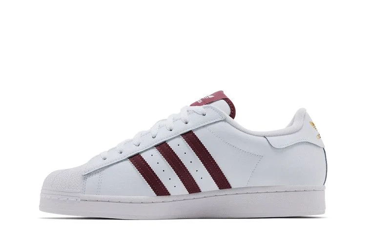 Кроссовки adidas Superstar 'White Quiet Crimson'