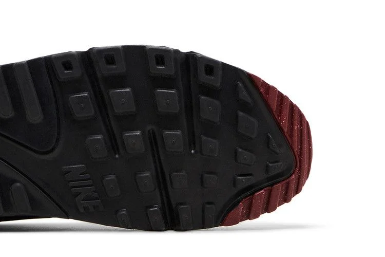 Кроссовки Nike Air Max 90 'Anthracite Team Red'