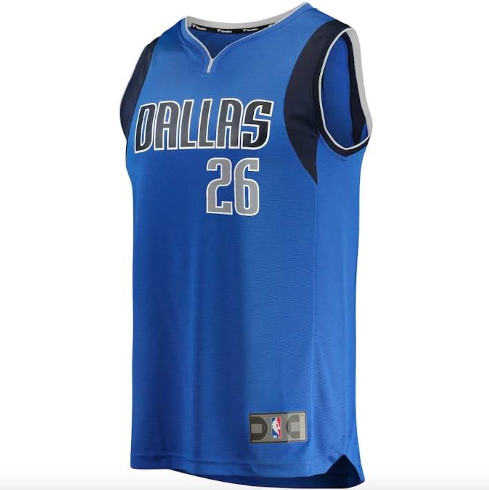2022-23-Dallas-Mavericks-26-Spencer-Dinwiddie-Fast-Break-Icon-Royal-Jersey-3