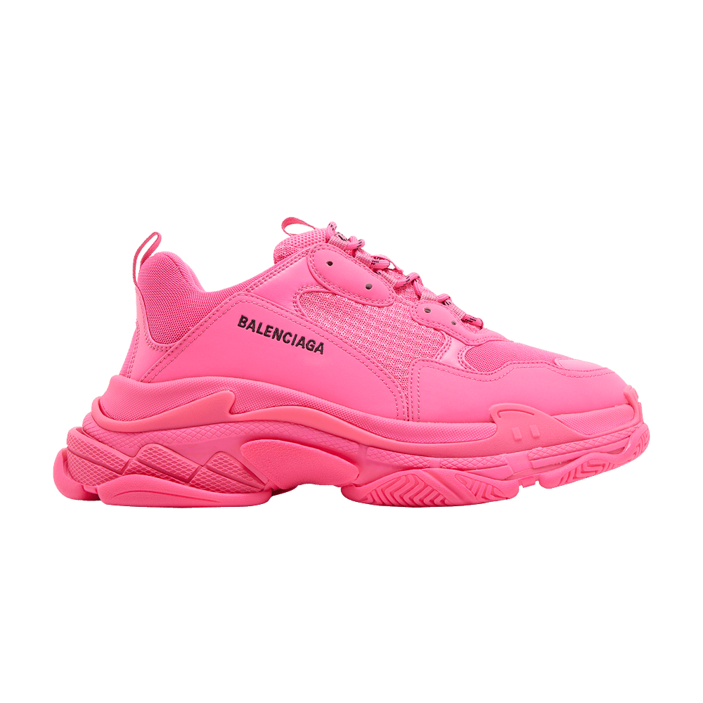 Кроссовки Balenciaga Triple S Sneaker 'Fluorescent Pink'