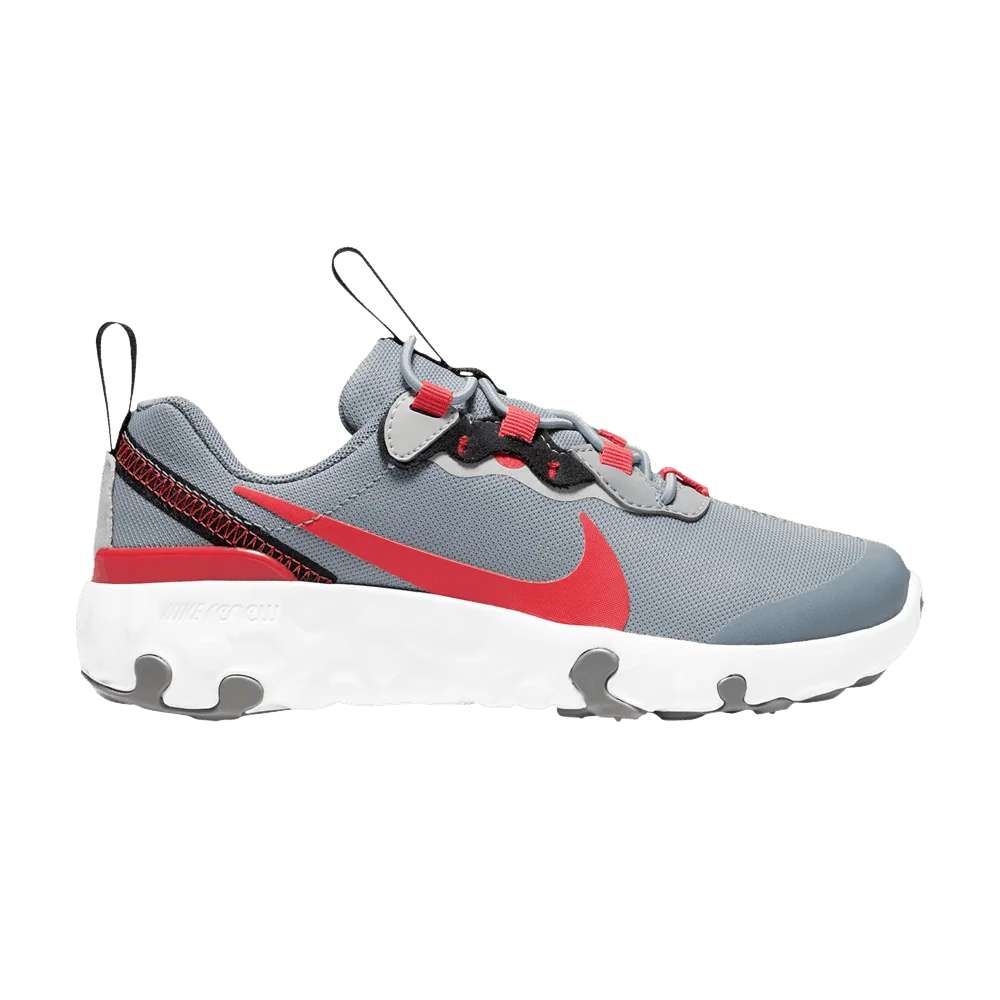 Кроссовки Nike Renew Element 55 PS 'Particle Grey Track Red'