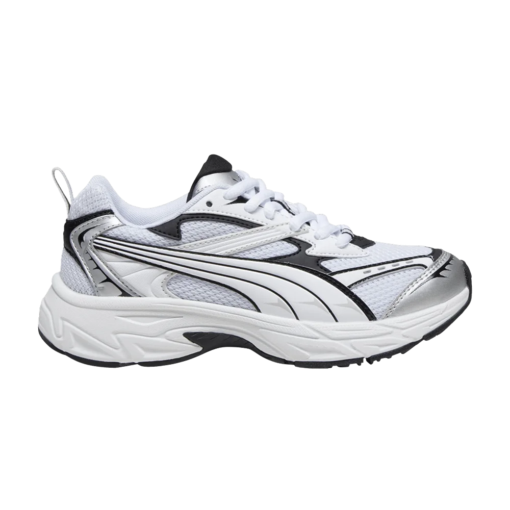 Кроссовки Puma Morphic Base Big Kid 'Feather Grey Black'