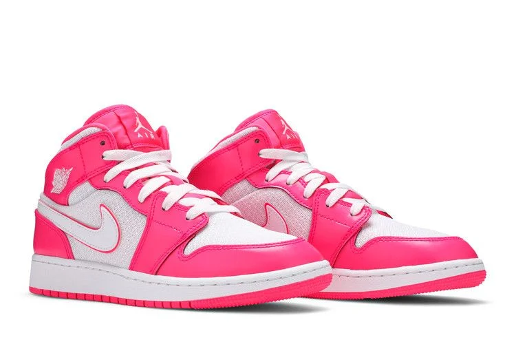 Krossovki-Air-Jordan-1-Mid-GS-Hyper-Pink-7