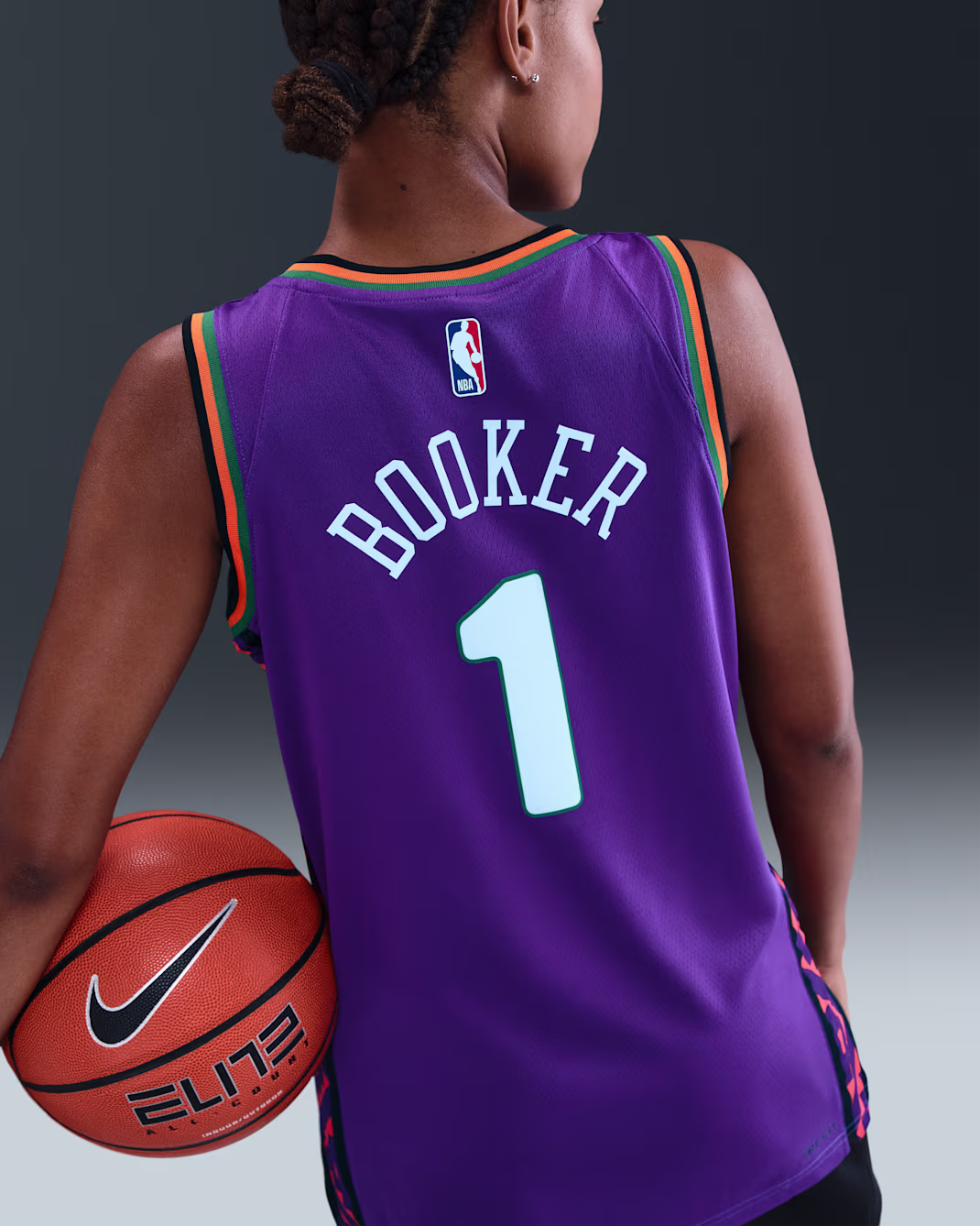 Баскетбольное джерси Nike NBA Devin Booker Phoenix Suns 24-25 City Edition Swingman
