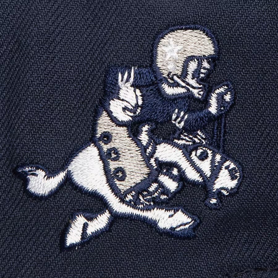 Бейсболка Mitchell & Ness Navy Dallas Cowboys Diamonds Up Snapback Hat