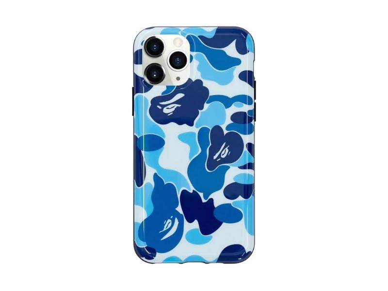 Защитный чехол BAPE ABC Camo iPhone 11 Pro Case Blue