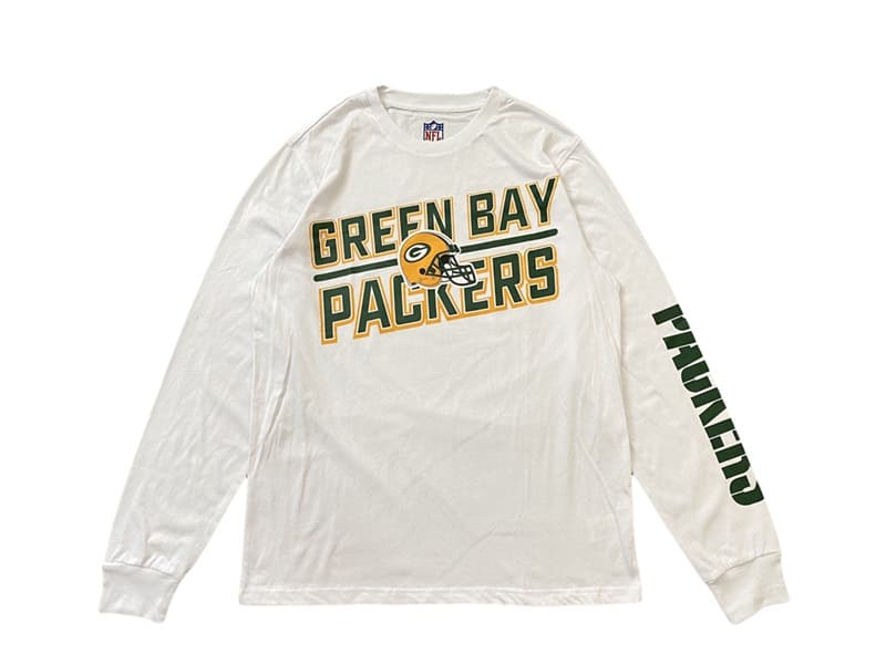 Лонгслив B20THER NFL Green Bay Packers White Longsleeve
